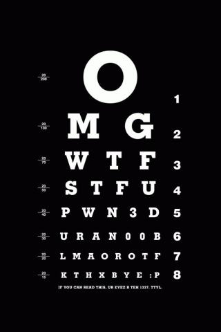 Funny Background Pictures on Eye Chart Ipod Touch Wallpaper  Background And Theme