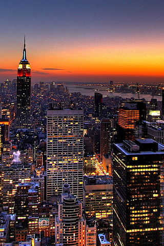 new york city at night wallpaper. new york city at night