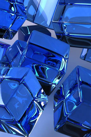 Fall of Cubes iPod Touch Wallpaper