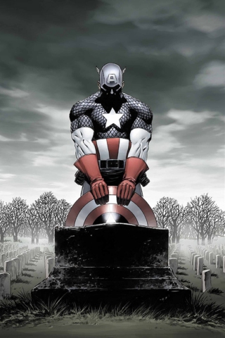 Captain America iPod Touch Wallpaper