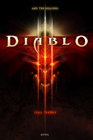 Diablo III iPod Touch Wallpaper