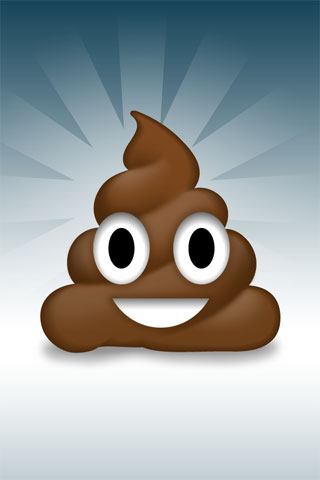 Happy Poo iPod Touch Wallpaper