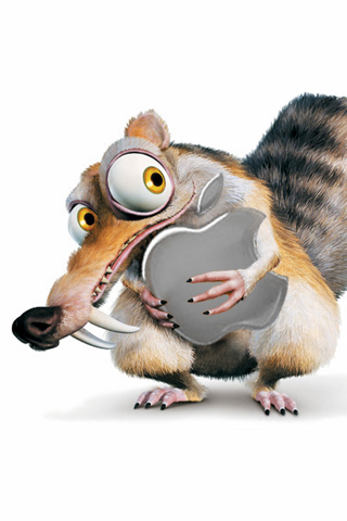 scrat wallpaper. Scrat Apple iPod Touch