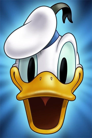 Donald Duck iPod Touch Wallpaper