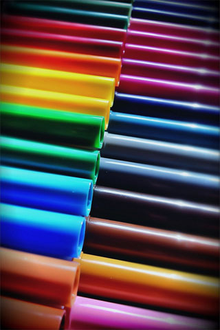 Markers iPod Touch Wallpaper