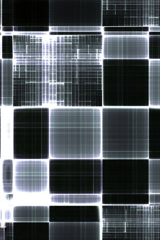 Dark Squares iPod Touch Wallpaper