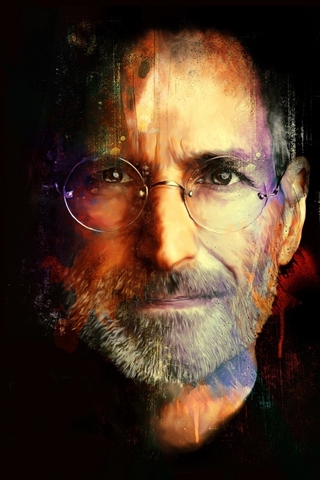 Steve Jobs iPod Touch Wallpaper