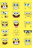 Spongebob Faces iPod Touch Wallpaper