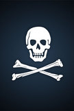 Pirate Logo iPod Touch Wallpaper
