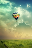 Hot Air Balloon iPod Touch Wallpaper