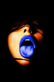 Blue Tongue iPod Touch Wallpaper