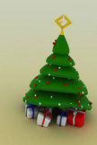 Christmas Tree iPod Touch Wallpaper