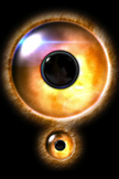 Eyes Dark iPod Touch Wallpaper