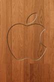 Apple Hardwood iPod Touch Wallpaper