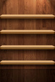 Shelf iPod Touch Wallpaper