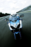 Motorcycle Racer iPod Touch Wallpaper