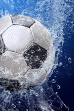 Soccer Ball iPod Touch Wallpaper