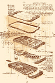 Da Vinci iPhone iPod Touch Wallpaper