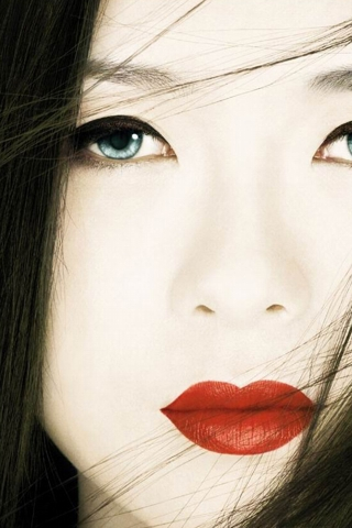 Geisha iPod Touch Wallpaper