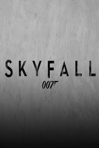Skyfall 007 iPod Touch Wallpaper