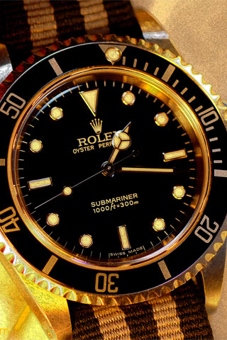 Rolex Watch iPod Touch Wallpaper, Background and Theme
