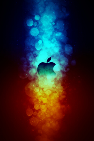 Apple Bokeh iPod Touch Wallpaper, Background and Theme